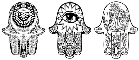 ATC Hamsa Hands Set