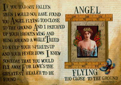 Angel Flying Too Close