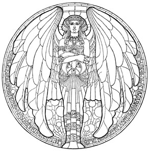 Art Deco Angel