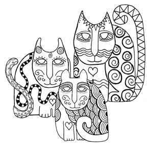 Cat Trio 2