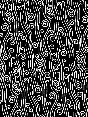 Black Waves Background