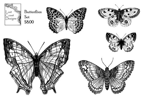 Butterflies Set