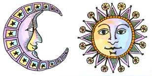 Sun and Moon